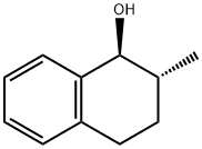 1-Naphthalenol, 1,2,3,4-tetrahydro-2-methyl-, (1S,2R)- Struktur