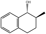 1-Naphthalenol, 1,2,3,4-tetrahydro-2-methyl-, (1R,2S)- Struktur