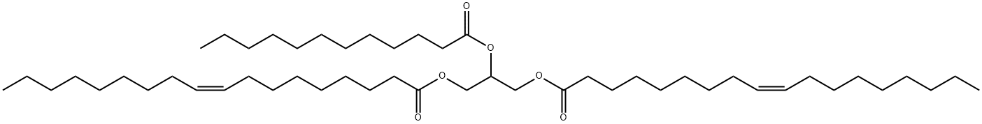 1,3-Dioleoyl-2-Lauroyl-rac-glycerol Struktur