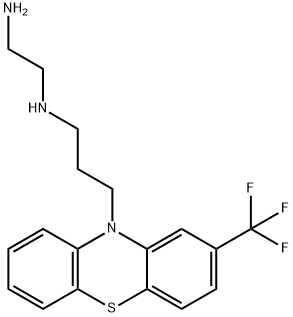 1,2-Ethanediamine, N1-[3-[2-(trifluoromethyl)-10H-phenothiazin-10-yl]propyl]- Struktur