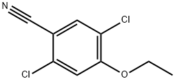 Benzonitrile, 2,5-dichloro-4-ethoxy- Struktur