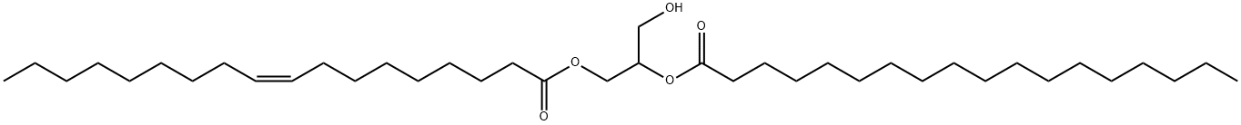 2-Stearo-1-olein Struktur