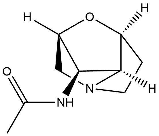 N-Acetyl-N-demethylloline Struktur