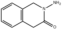 3(2H)-Isoquinolinone, 2-amino-1,4-dihydro- Struktur