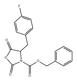 3-Oxazolidinecarboxylic acid, 4-[(4-fluorophenyl)methyl]-2,5-dioxo-, phenylmethyl ester