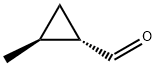 Cyclopropanecarboxaldehyde, 2-methyl-, (1S,2S)- Struktur