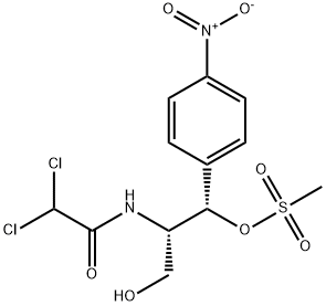 1-O-Methylsulfonyl (S,S)-Chloramphenicol Struktur