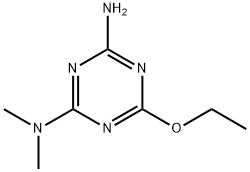 1,3,5-Triazine-2,4-diamine,6-ethoxy-N,N-dimethyl-(9CI) Struktur