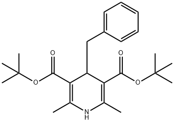 3,5-Pyridinedicarboxylic acid, 1,4-dihydro-2,6-dimethyl-4-(phenylmethyl)-, 3,5-bis(1,1-dimethylethyl) ester