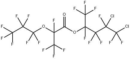 4,5-DICHLORO-1,1,1,2,3,3,4,5,5- Struktur