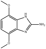 1H-Benzimidazol-2-amine,4,7-dimethoxy-(9CI) Struktur