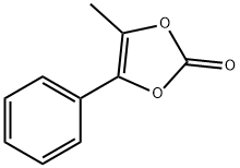 1,3-Dioxol-2-one, 4-methyl-5-phenyl- Struktur