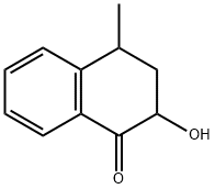 1(2H)-Naphthalenone, 3,4-dihydro-2-hydroxy-4-methyl- Struktur