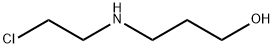 1-Propanol, 3-[(2-chloroethyl)amino]- Struktur