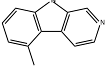 9H-Pyrido[3,4-b]indole, 5-methyl- Struktur