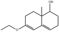 1-Naphthalenol,6-ethoxy-1,2,3,7,8,8a-hexahydro-8a-methyl-(9CI) Struktur