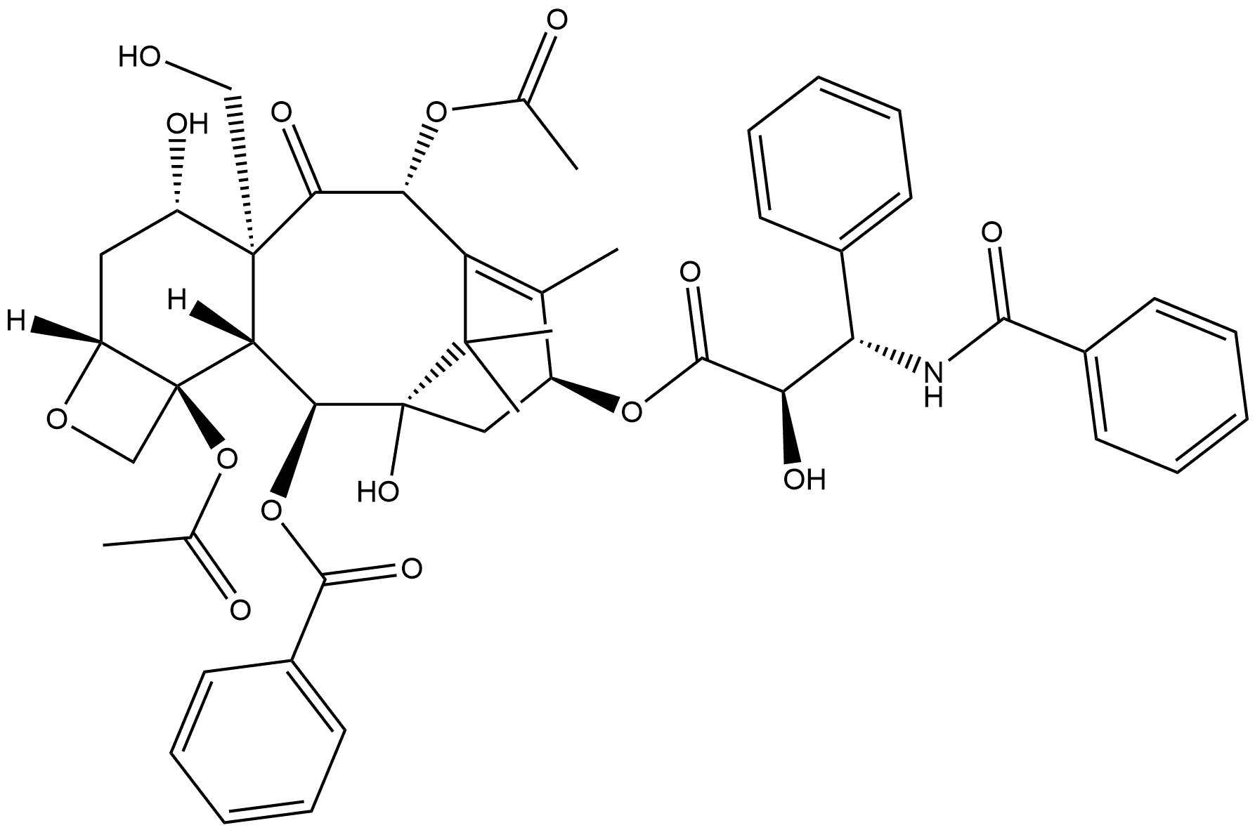 19-Hydroxy Paclitaxel Struktur