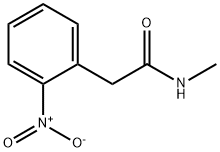 Benzeneacetamide, N-methyl-2-nitro- Struktur