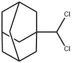 1-Dichloromethyladamantane Struktur