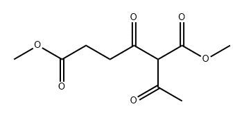 Hexanedioic acid, 2-acetyl-3-oxo-, 1,6-dimethyl ester