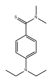 4-(二乙氨基)- N,N-二甲基-苯硫酰胺 結(jié)構(gòu)式