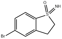 Benzo[b]thiophene, 5-bromo-1,1,2,3-tetrahydro-1-imino-, 1-oxide (9CI) Struktur