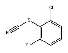 Thiocyanic acid, 2,6-dichlorophenyl ester Struktur