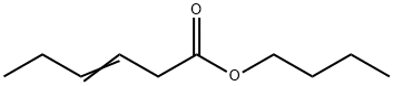 3-Hexenoic acid butyl ester Struktur