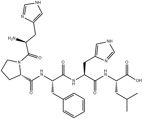 L-Leucine, L-histidyl-L-prolyl-L-phenylalanyl-L-histidyl-