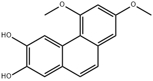 2,3-Phenanthrenediol, 5,7-dimethoxy- Struktur