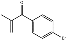 2-Propen-1-one, 1-(4-bromophenyl)-2-methyl- Struktur