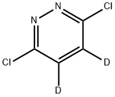 Pyridazine-4,5-d2, 3,6-dichloro- Struktur