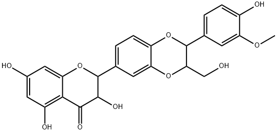 Silybin Struktur