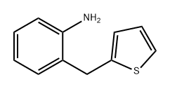 Benzenamine, 2-(2-thienylmethyl)- Struktur