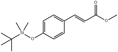 2-Propenoic acid, 3-[4-[[(1,1-dimethylethyl)dimethylsilyl]oxy]phenyl]-, methyl ester, (2E)-