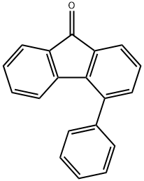 9H-Fluoren-9-one, 4-phenyl- Struktur