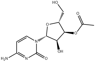 Cytidine, 3'-acetate Struktur