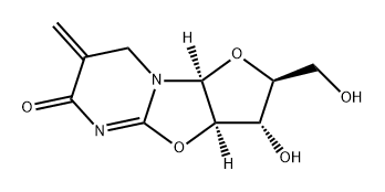 6H-Furo[2',3':4,5]oxazolo[3,2-a]pyrimidin-6-one, 2,3,3a,7,8,9a-hexahydro-3-hydroxy-2-(hydroxymethyl)-7-methylene-, (2S,3S,3aR,9aS)-