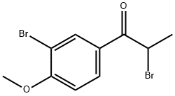 1-Propanone, 2-bromo-1-(3-bromo-4-methoxyphenyl)-