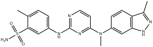 Pazopanib Impurity 3 Struktur