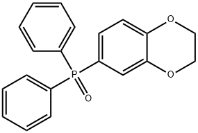 Phosphine oxide, (2,3-dihydro-1,4-benzodioxin-6-yl)diphenyl- Struktur