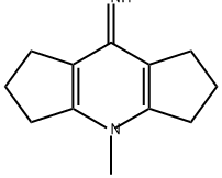 Dicyclopenta[b,e]pyridin-8(1H)-imine, 2,3,4,5,6,7-hexahydro-4-methyl- Struktur