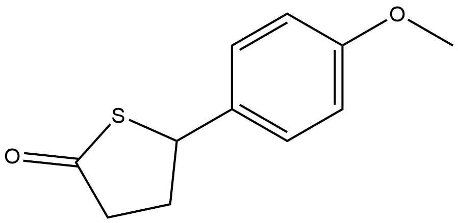 2(3H)-Thiophenone, dihydro-5-(4-methoxyphenyl)-