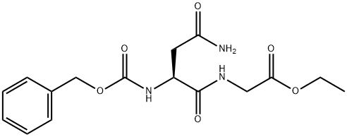 Glycine, N-[N2-[(phenylmethoxy)carbonyl]-L-asparaginyl]-, ethyl ester (9CI)