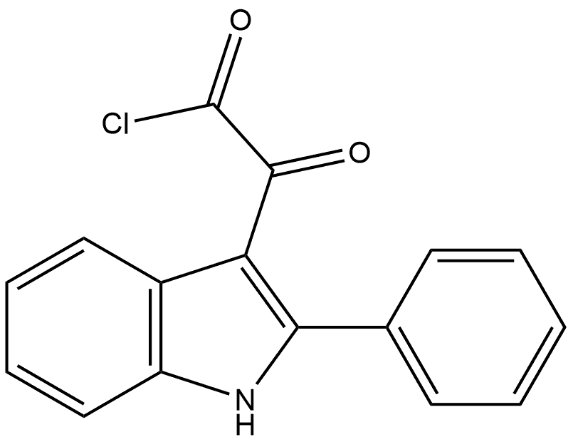 1H-Indole-3-acetyl chloride, α-oxo-2-phenyl-