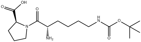 H-Lys(Boc)-Pro-OH Struktur