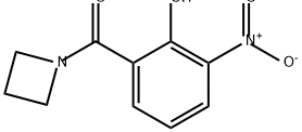 Methanone, 1-azetidinyl(2-hydroxy-3-nitrophenyl)- Struktur