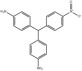 Benzenamine, 4,4'-[(4-nitrophenyl)methylene]bis- Struktur