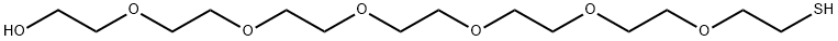 Thiol-PEG7-alcohol Struktur