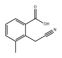 Benzoic acid, 2-(cyanomethyl)-3-methyl-